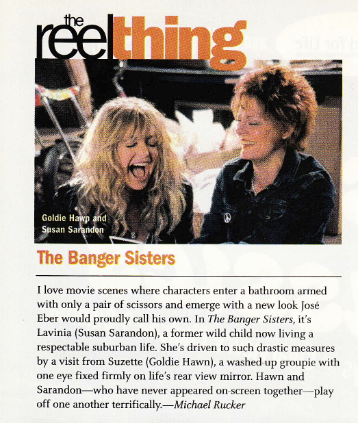 The Banger Sisters Cropped